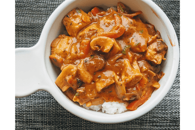 Chicken Mushroom Tikka Masala